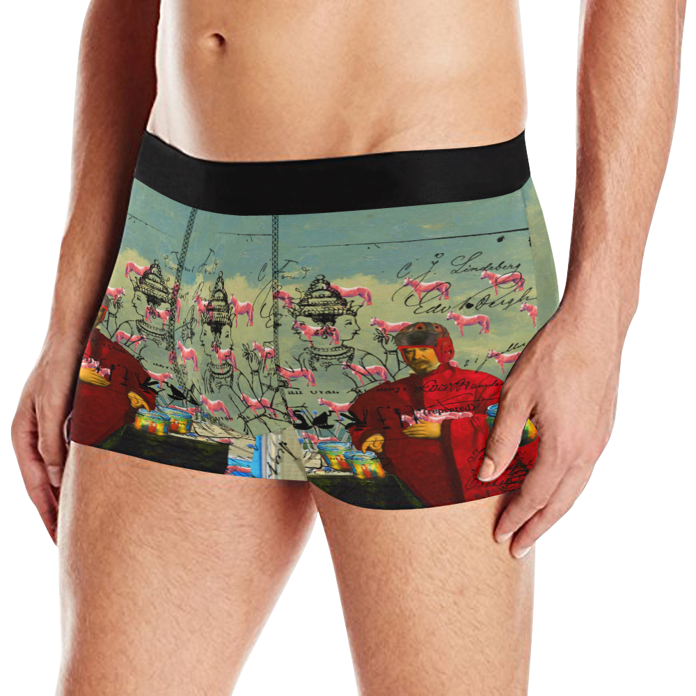 I FOUND THEM IN THERE III Men's All Over Print Boxer Briefs (Model L10)