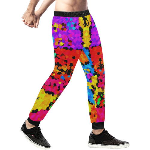 Fauves by Artdream Men's All Over Print Sweatpants (Model L11)