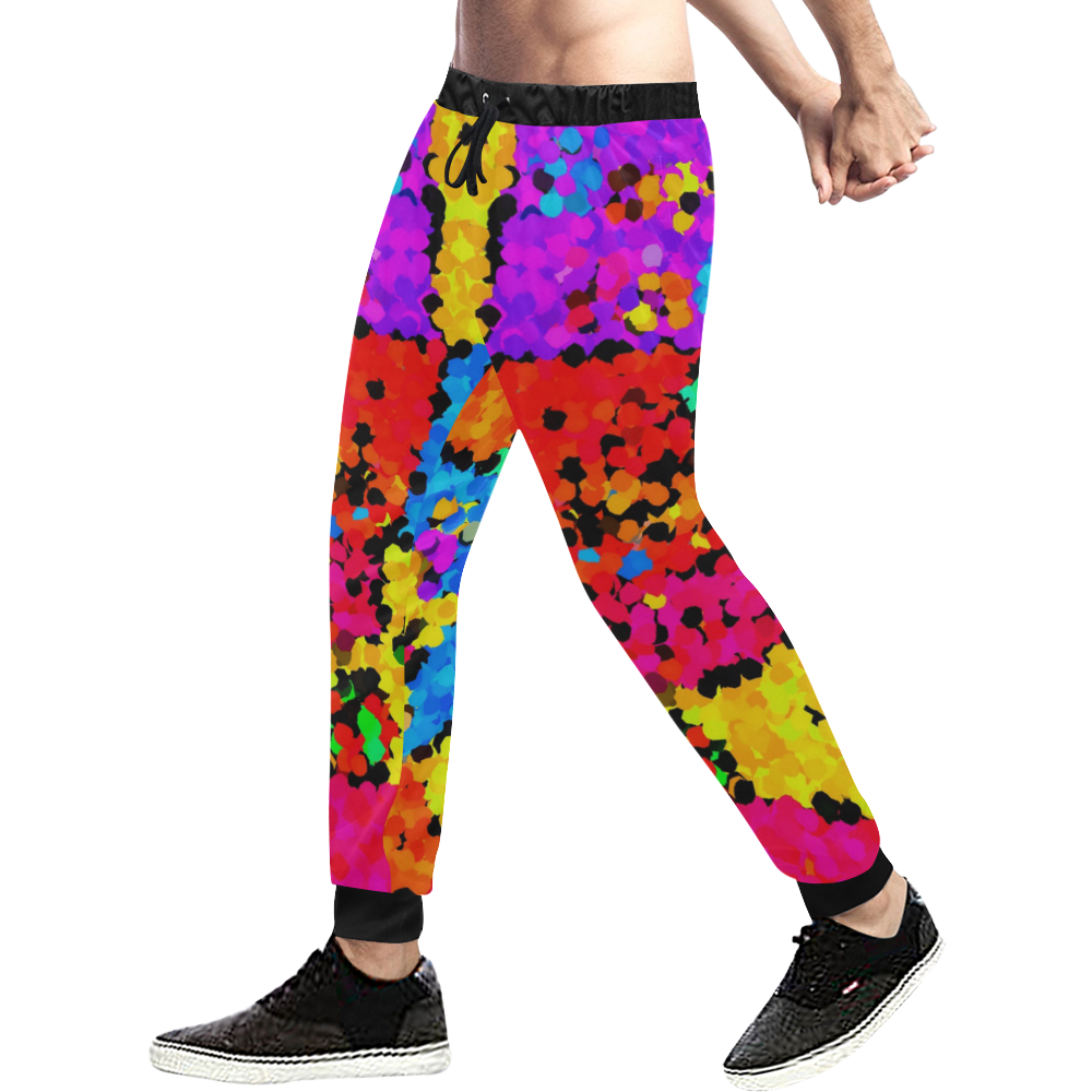 Fauves by Artdream Men's All Over Print Sweatpants (Model L11)