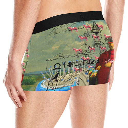 I FOUND THEM IN THERE III Men's All Over Print Boxer Briefs (Model L10)