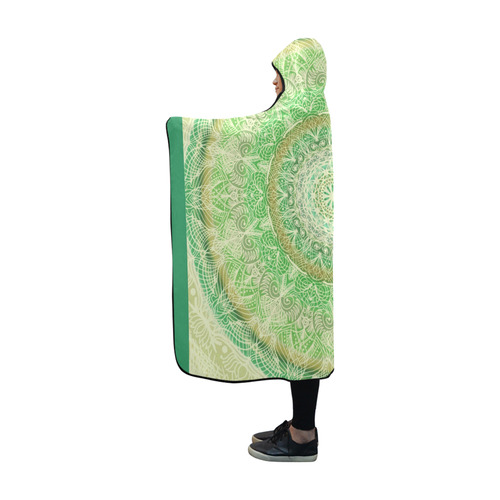 mandala 30x30-5 Hooded Blanket 60''x50''
