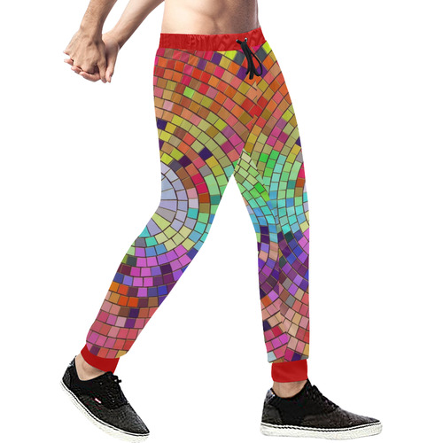Mosaic by Artdream Men's All Over Print Sweatpants (Model L11)