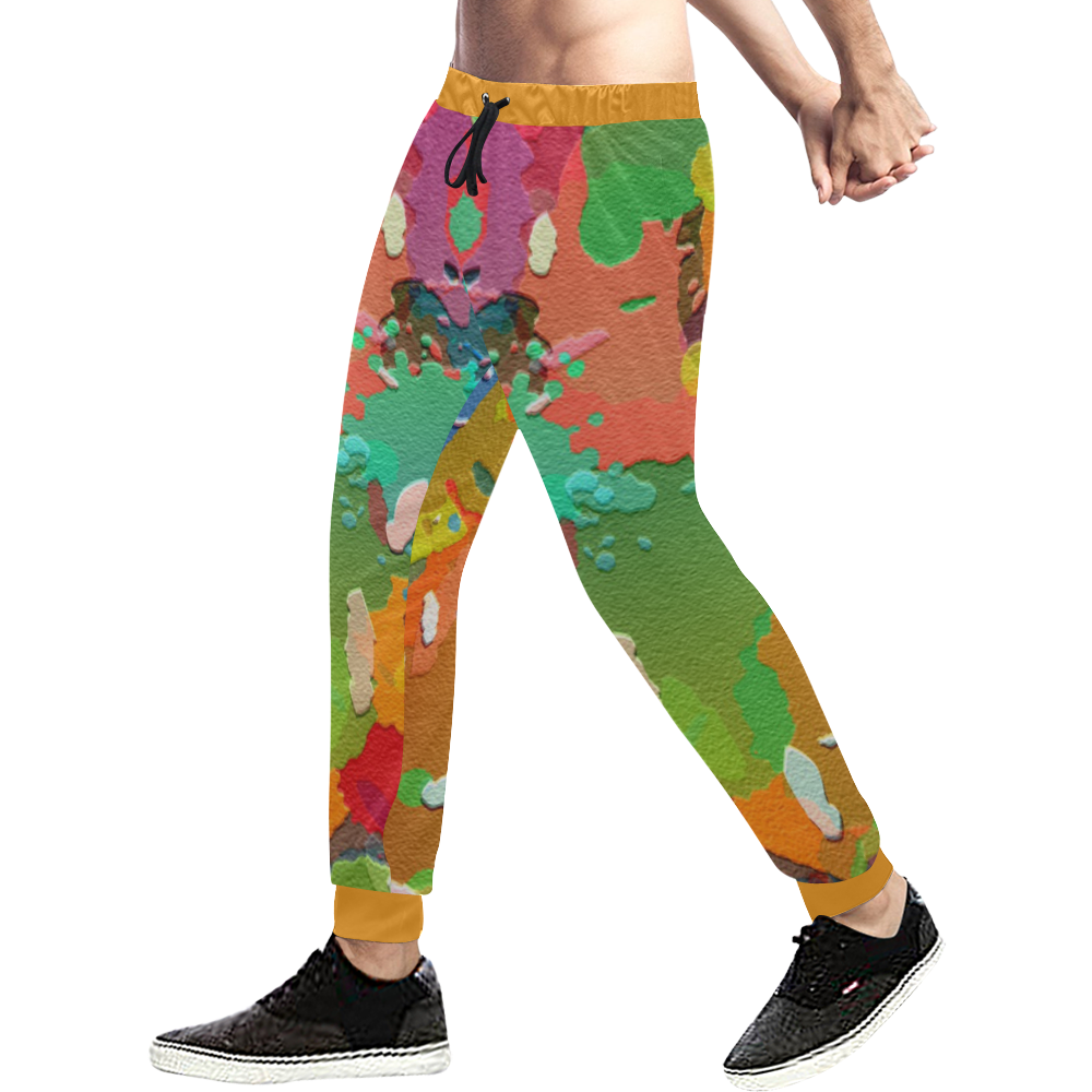 So Much Colors Men's All Over Print Sweatpants (Model L11)