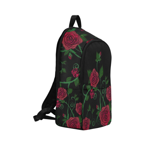 Roses Fabric Backpack for Adult (Model 1659)