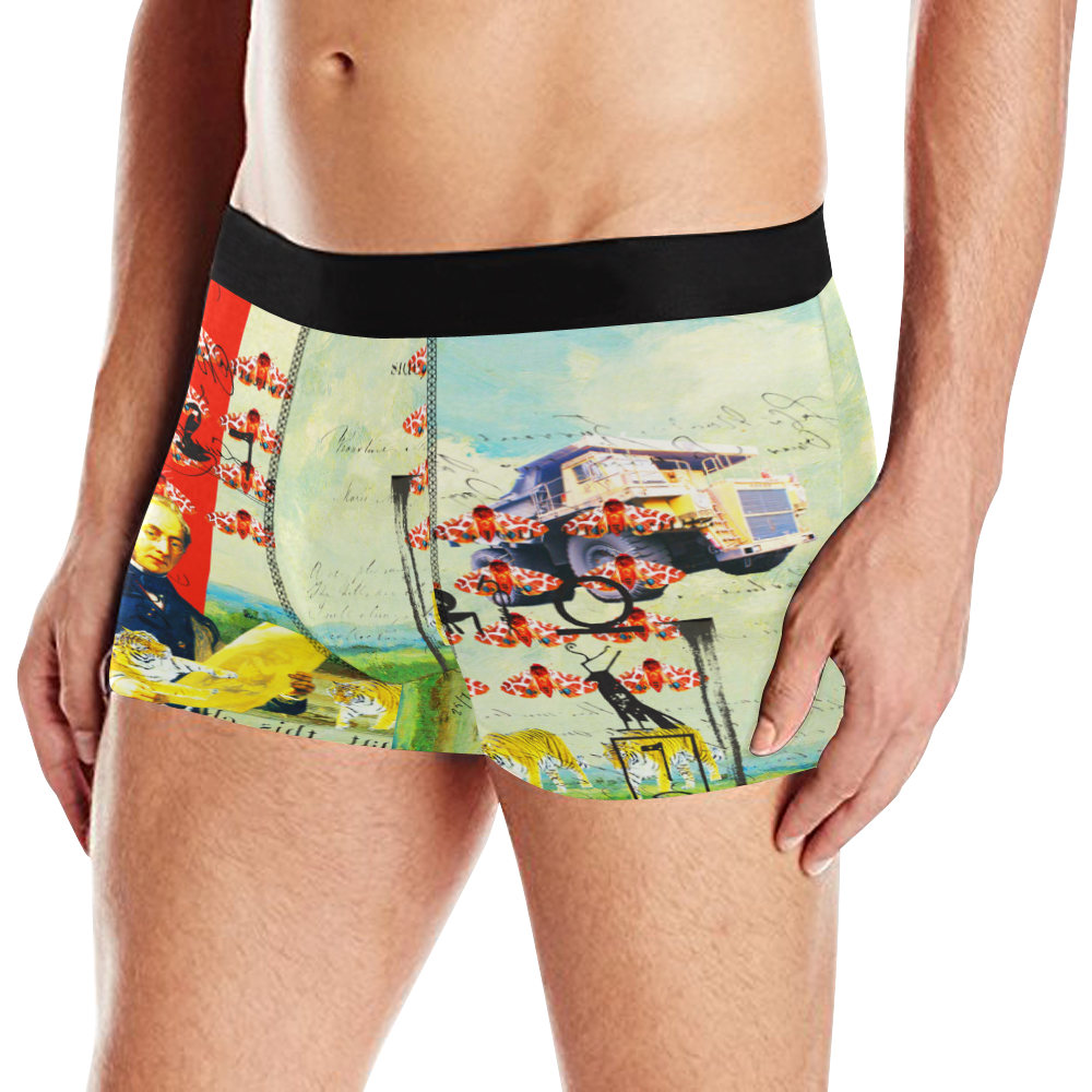 ACCORDING TO PLAN. Men's All Over Print Boxer Briefs (Model L10)