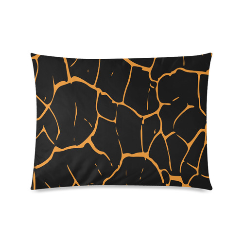 abstract animal skin Custom Zippered Pillow Case 20"x26"(Twin Sides)