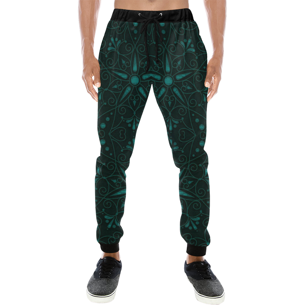 majestic pattern C by JamColors Men's All Over Print Sweatpants (Model L11)