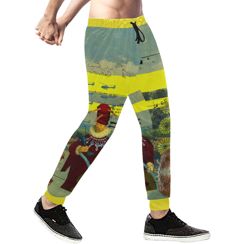 THE HELICOPTER REPAIRMAN Men's All Over Print Sweatpants (Model L11)