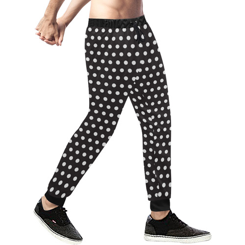 Just Dots Men's All Over Print Sweatpants (Model L11)