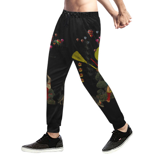 PASSING OUT THE BROOMS IV Men's All Over Print Sweatpants (Model L11)