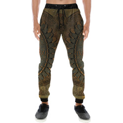 Steampunk, clockwork Men's All Over Print Sweatpants (Model L11)