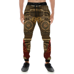 Steampunk, awesome steam lady Men's All Over Print Sweatpants (Model L11)