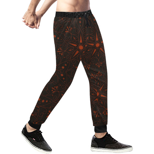majestic pattern A by JamColors Men's All Over Print Sweatpants (Model L11)