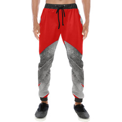 pink nature inverted red Men's All Over Print Sweatpants (Model L11)