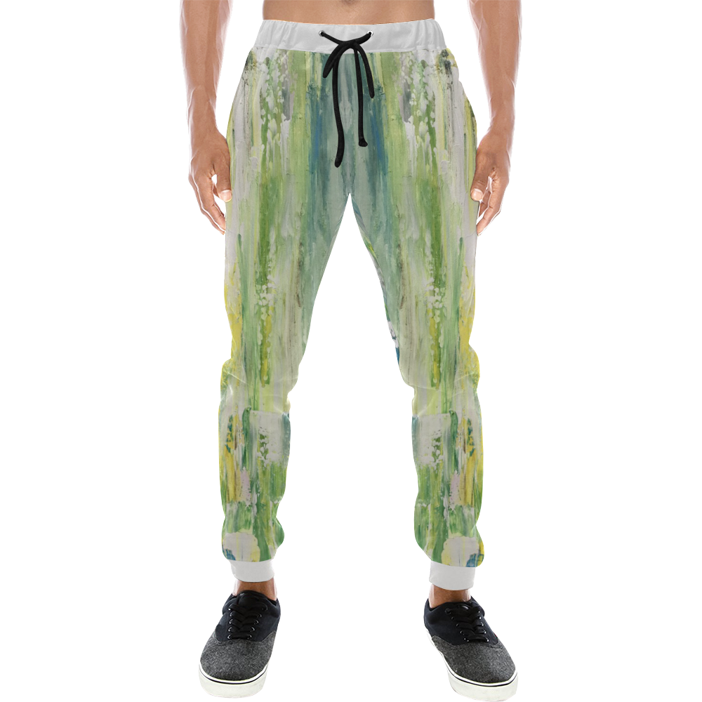 Abstract #3 Men's All Over Print Sweatpants (Model L11) | ID: D2204808