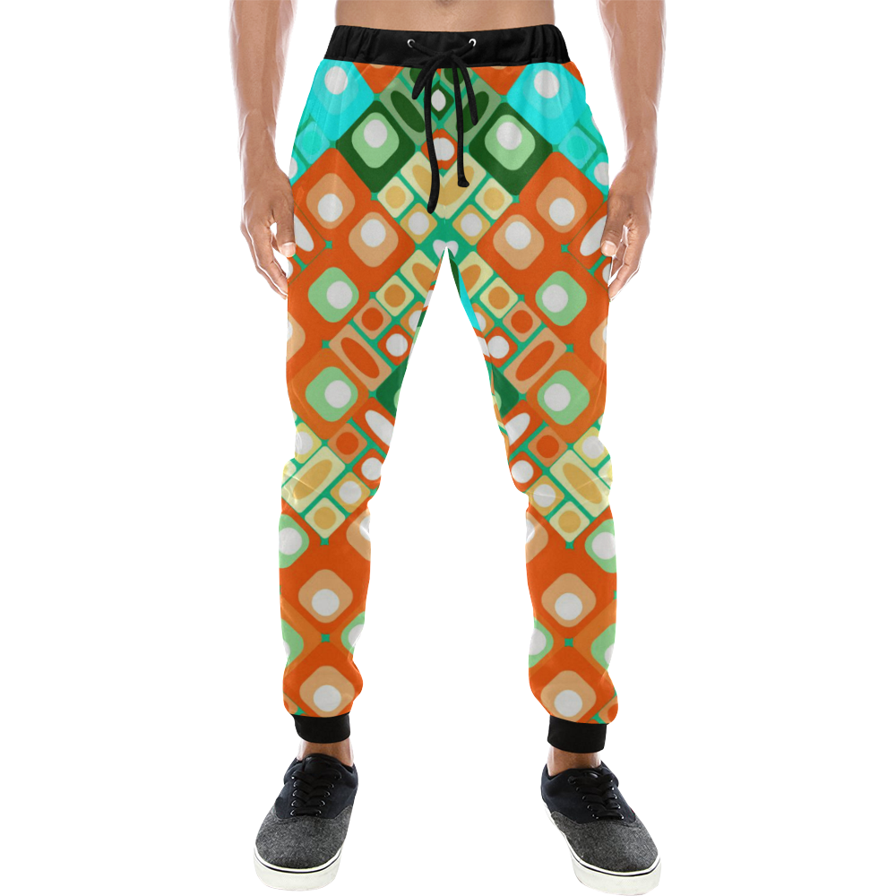 pattern factory 32C by JamColors Men's All Over Print Sweatpants (Model L11)