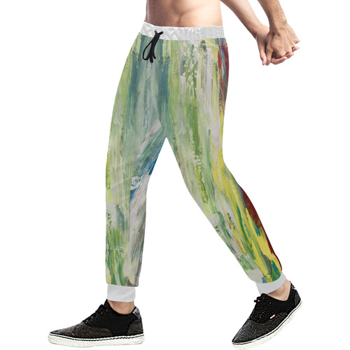 Abstract #3 Men's All Over Print Sweatpants (Model L11)