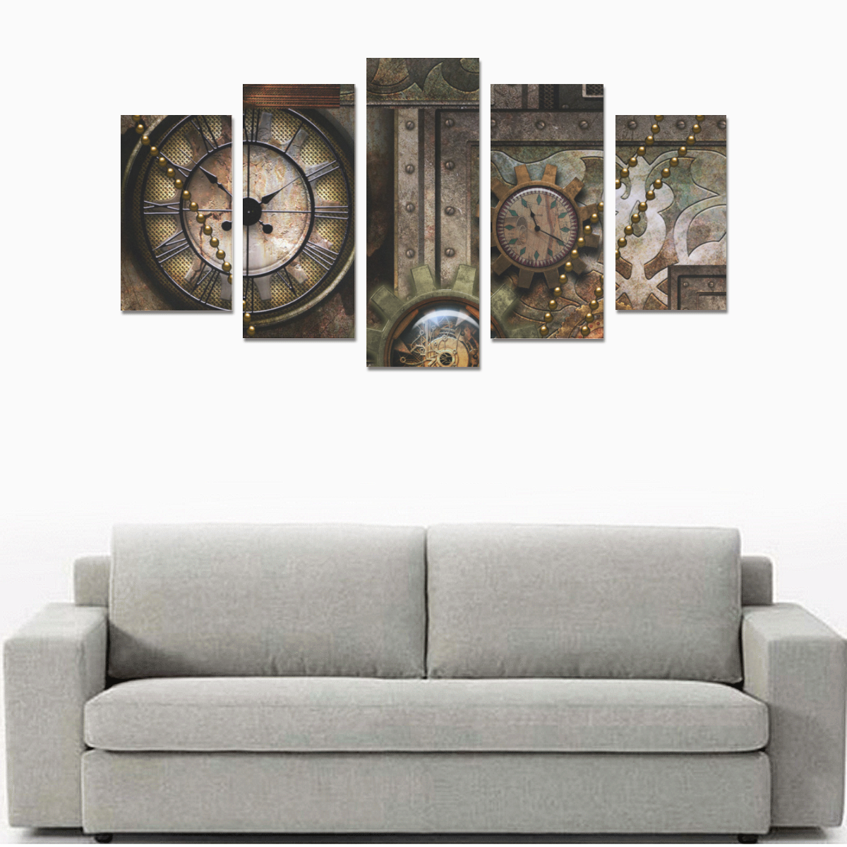 Wonderful steampunk design Canvas Print Sets A (No Frame)