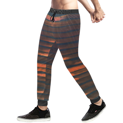 Copper Dreams Men's All Over Print Sweatpants (Model L11)