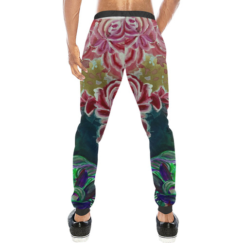Ode to Creation Men's All Over Print Sweatpants (Model L11)