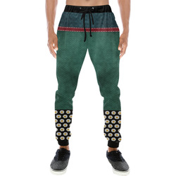 Sahra by Vaatekaappi Men's All Over Print Sweatpants (Model L11)