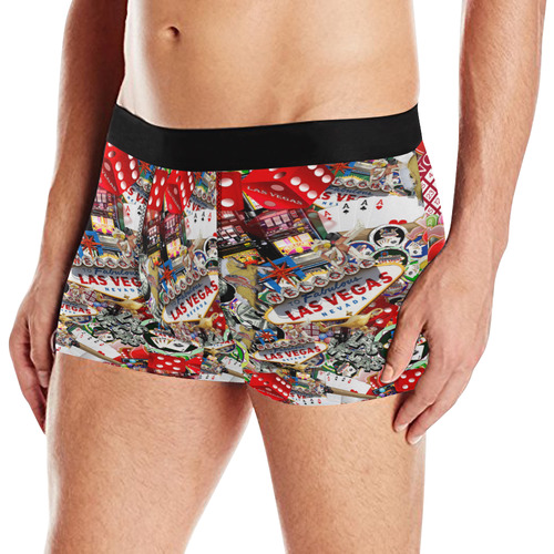 Las Vegas Icons - Gamblers Delight Men's All Over Print Boxer Briefs (Model L10)