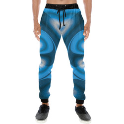 Blou Band 3D Men's All Over Print Sweatpants (Model L11)