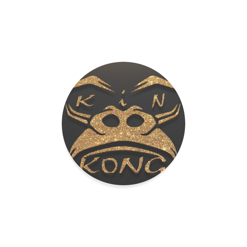 kinkong logo Round Coaster