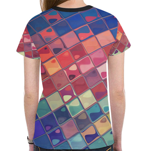 Great Pattern by Artdream New All Over Print T-shirt for Women (Model T45)