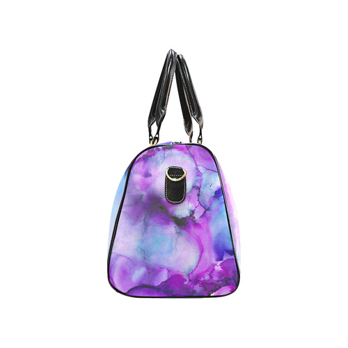 Ultra violet 1 New Waterproof Travel Bag/Large (Model 1639)