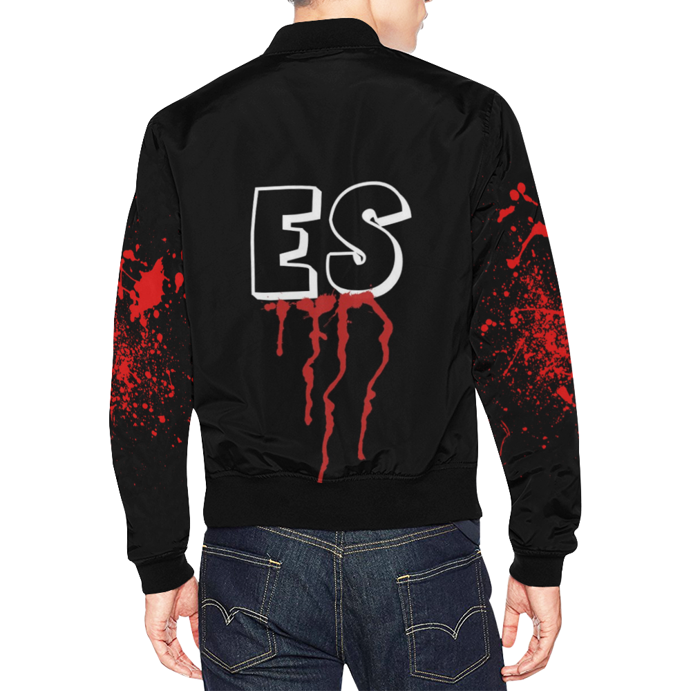 ES by Popart Lover All Over Print Bomber Jacket for Men (Model H19)
