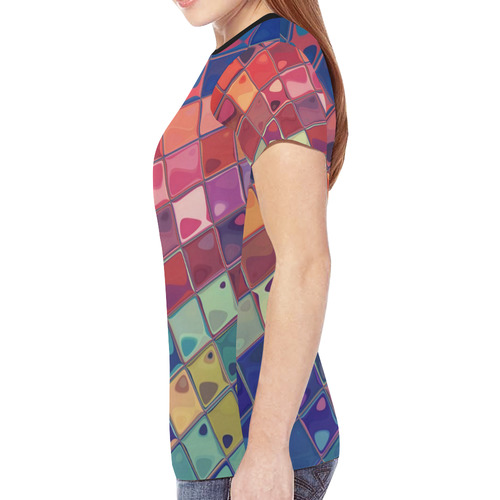 Great Pattern by Artdream New All Over Print T-shirt for Women (Model T45)