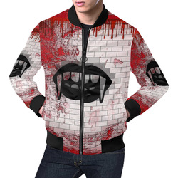 Vamp by Popart Lover All Over Print Bomber Jacket for Men (Model H19)