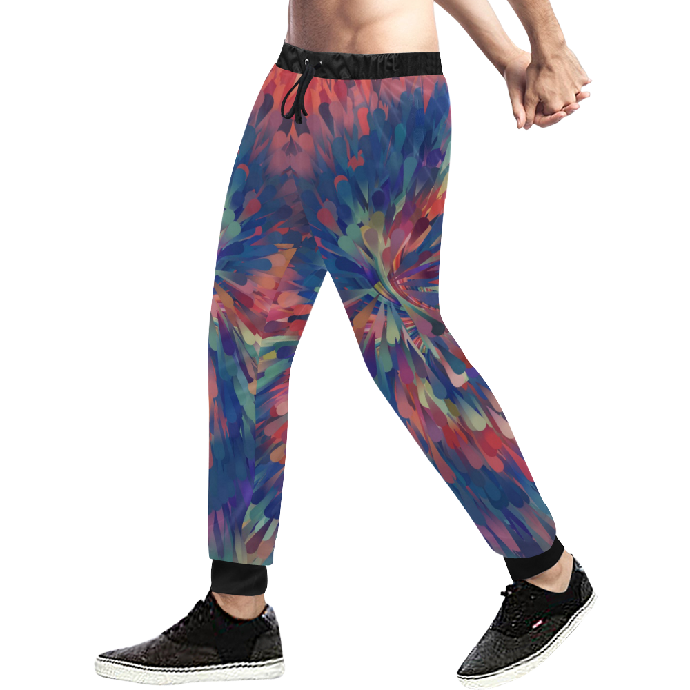 Big Explosion by Artdream Men's All Over Print Sweatpants (Model L11)