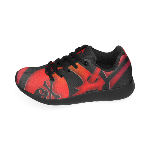 Pirate Wench -Red Men’s Running Shoes (Model 020)