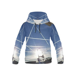 Can You See Them Now? All Over Print Hoodie for Kid (USA Size) (Model H13)