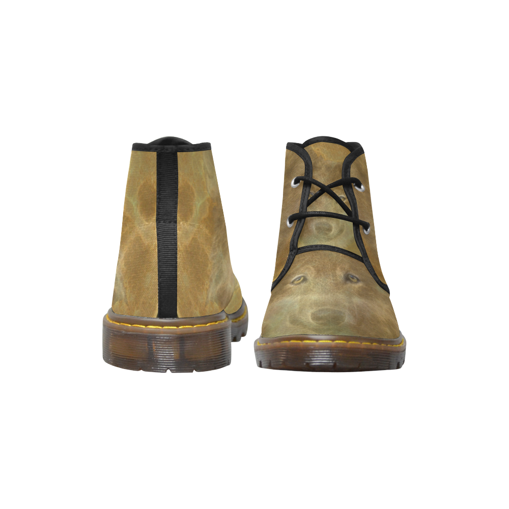The Wolf Men's Canvas Chukka Boots (Model 2402-1)