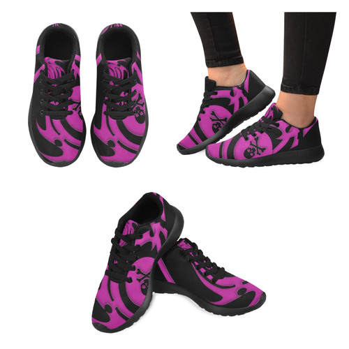 Pirate Wench- PINK Men’s Running Shoes (Model 020)