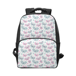 Cute Pastel Butterflies Unisex Laptop Backpack (Model 1663)