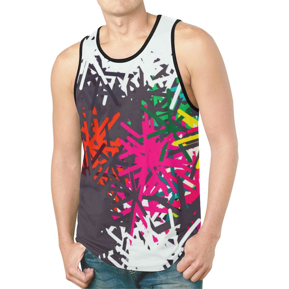 Reyes by Artdream New All Over Print Tank Top for Men (Model T46)