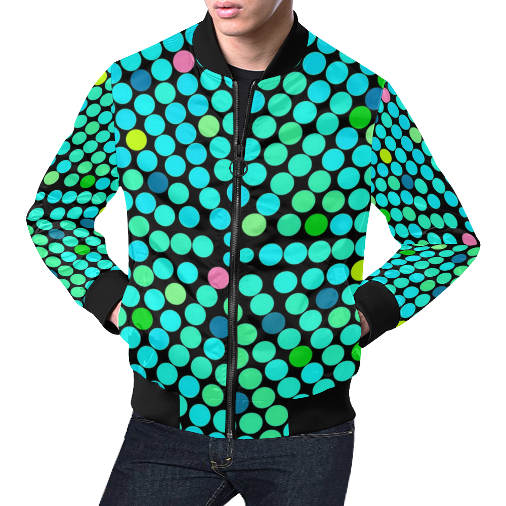 Frag by Artdream All Over Print Bomber Jacket for Men (Model H19)