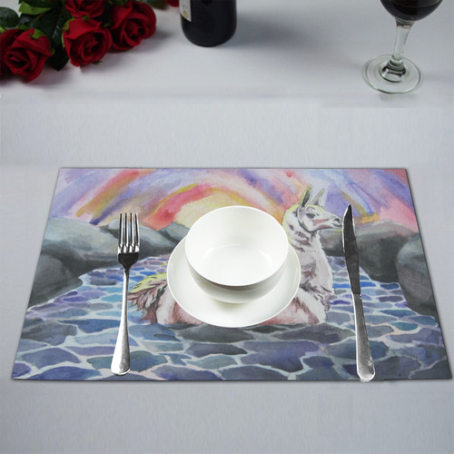 Llama Ness Monster Placemat 12’’ x 18’’ (Set of 6)