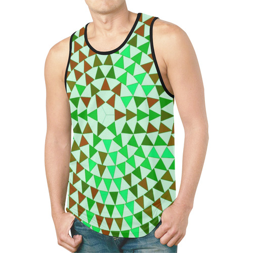 Power by Artdream New All Over Print Tank Top for Men (Model T46)