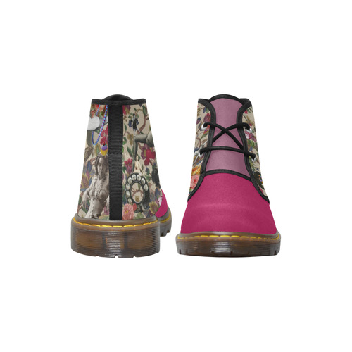 Let Me Show You Women's Canvas Chukka Boots (Model 2402-1)