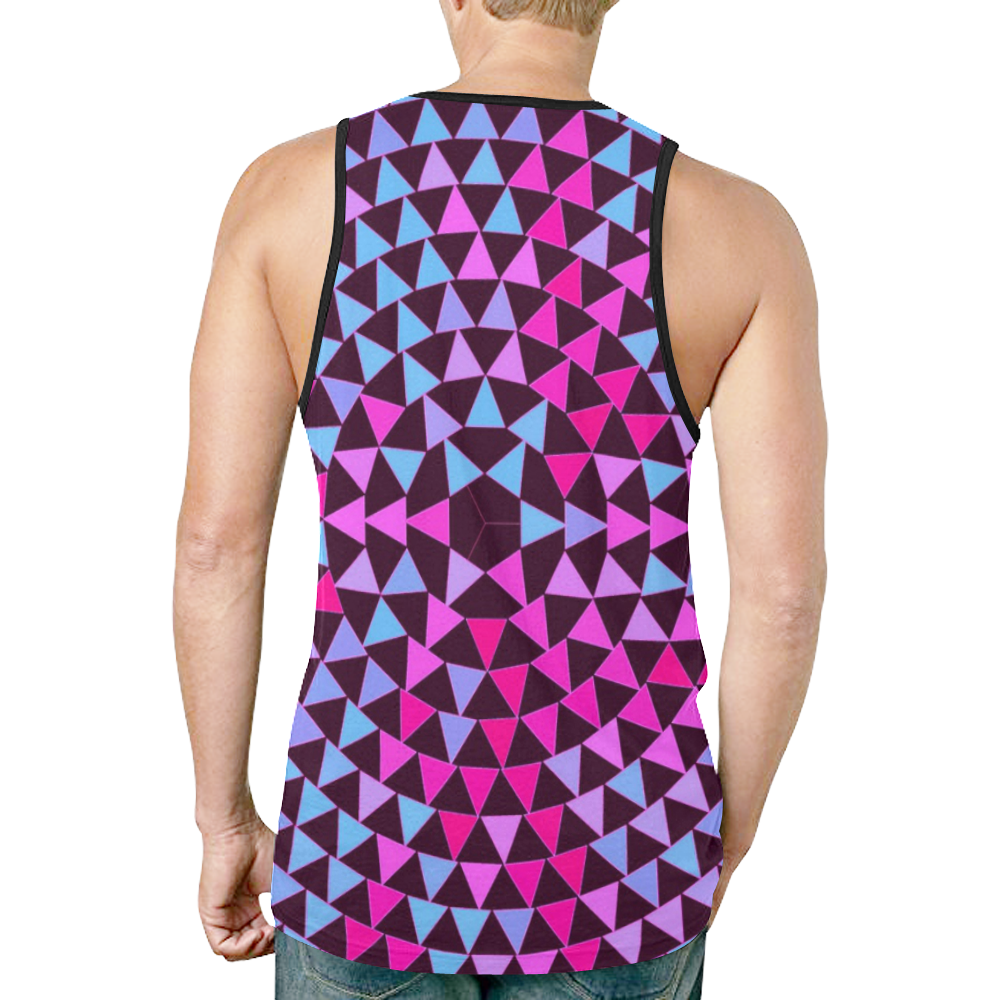 Power by Artdream New All Over Print Tank Top for Men (Model T46)