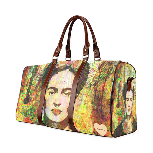 Frida in bloom Waterproof Travel Bag/Small (Model 1639)