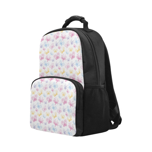 Pretty Colorful Butterflies Unisex Laptop Backpack (Model 1663)