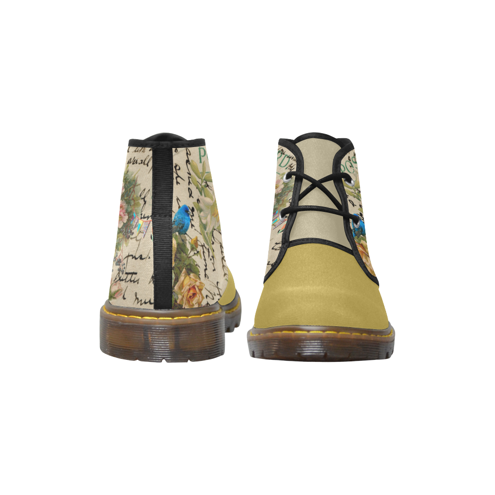 The Travel Writer 1 Women's Canvas Chukka Boots (Model 2402-1)