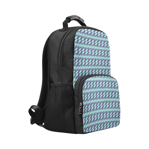 Color of the Year 2018 Geometric Pattern Unisex Laptop Backpack (Model 1663)