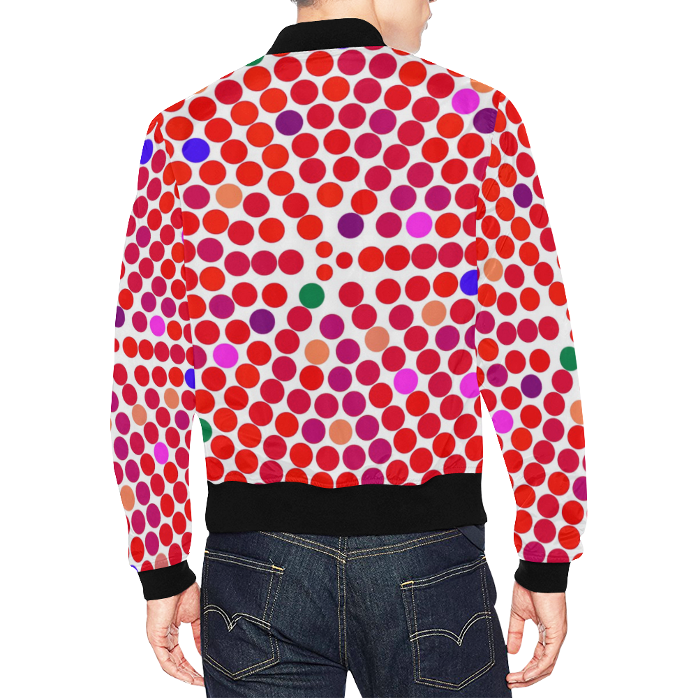 Frag by Artdream All Over Print Bomber Jacket for Men (Model H19)